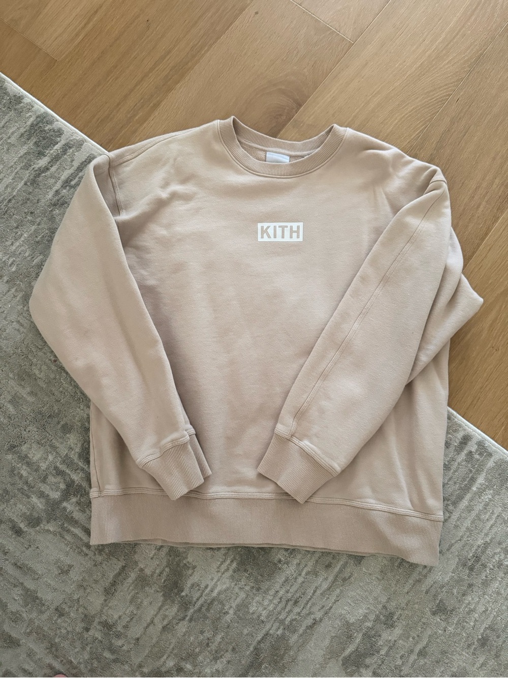 Kith woMen's Crewneck Sweatshirt - Sandstone Beige